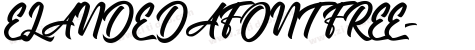 ELANDE DAFONT FREE字体转换